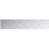  Stepenica Pravokutni 4 pcs Srebrno 100 x 20 cm Aluminij | shoptok.hr
