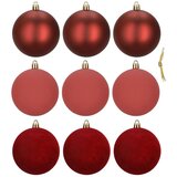  Ca1537 set božićnih kuglica 8 cm 9 kom. | shoptok.hr
