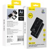 BLAVEC Power Bank 10000mAh BJ-04 Slim Type- C Magsafe 3 u 1 - crno staklo | shoptok.hr