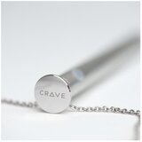 CRAVE Vesper Vibrator Necklace Silver | Shoptok.si