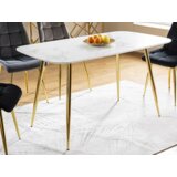 Molarem Home stol CERES - MDF + staklo s efektom mramora | shoptok.hr