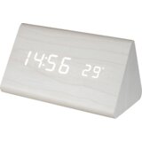  Ura z alarmom in termometrom, leseno ohišje - OC 04 | Shoptok.si