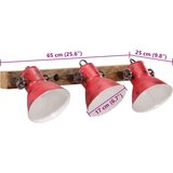  Zidna svjetiljka 25 W pohabano crvena 65 x 25 cm E27 | shoptok.hr