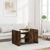  Stolić za kavu boja hrasta 80 x 50 x 50 cm konstruirano drvo | shoptok.hr