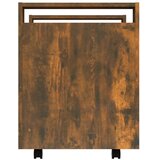 Kolica za radni stol boja dimljenog hrasta 60x45x60 cm drvena | Eponuda.ba