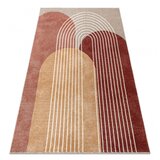RugsX Preproga FUSION 0810 bež / terakota - Geometrična, moderna, abstraktna 80x150 cm, (21995172) | Shoptok.si
