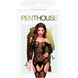 Penthouse Catsuit Top-notch, črn Cene