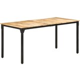  Blagovaonski stol 160 x 80 x 76 cm od grubog drva manga Cijene
