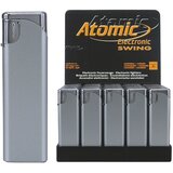  Upaljač elektronski sjajni atomic swing trober 3622800 srebrni | shoptok.hr