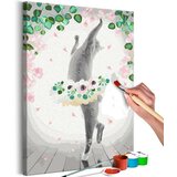  Slika za samostalno slikanje - Cat Ballerina 40x60 Cijene