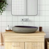 Nadgradni Nadpultni umivalnik vijoličen in siv ovalen 59x40x14c | Shoptok.si
