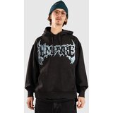 Empyre Ghosted Boxy Pulover s kapuco black Cene