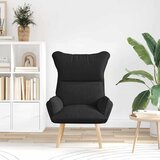  Fotelja Crna 69 x 74 x 93 cm Tkanina i šperploča | Eponuda.com