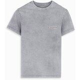 Ombre Cotton t-shirt printed on chest and back - gray | Shoptok.si