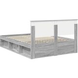  Konstrukcija postelje z vzglavjem Siva Sonoma 140 x 200 cm, (5000103267) | Shoptok.si