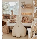The Brooklyn Kids Kremno bela otroška vreča za sedenje Funny Bunny – | Shoptok.si
