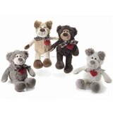 Art From Italy F16.02.37 - Psić i plišani meda sa crvenim srcem Cene