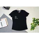 NIKO kao ja - Strukirana majica Crna S | ePonuda.com