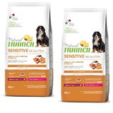 Natural Trainer Sensitive No Gluten Puppy & Junior Medium/Maxi - losos 2 x 12 kg | Shoptok.si
