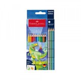Faber-Castell drvene bojice GRIP 1/10 Dinosaurus+3 Sparkle 201545 Cene