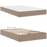 vidaXL Okvir kreveta s madracem Boja cappuccina 120 x 200 cm | shoptok.hr