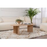 Kalune Design Klubska mizica v hrastovem dekorju v naravni barvi 60x119 cm Sable – | Shoptok.si