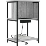  Noćni ormar 2 pcs Sivi hrast sonoma 38 x 31 x 61 cm | shoptok.hr
