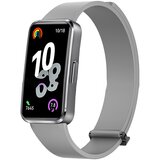 INF Združljiv Huawei Band 10: Magnetni silikonski pašček za Huawei Band 8/9/10 Grey, (5000080006) | Shoptok.si