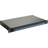Equip 24-Port Fiber Optic Splice Box, LC Duplex, OS2, 1U, ped, Black Cijene