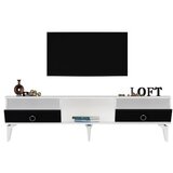 Hanah home tv polica arona white anthracite Cene