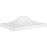 vidaXL Streha za vrtni šotor 4x3 m bela 270 g/m², (20693073) | Shoptok.si