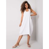 Fashion Hunters OH BELLA White sleeveless dress | shoptok.hr