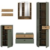 MID.YOU KOPALNICA zelena, barve hrasta | Shoptok.si