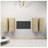  TV ormarići 4 kom boja hrasta sonome 30,5x30x90 cm od iverice | shoptok.hr