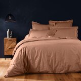 Douceur d intérieur Rožnato-oranžna bombažna prevleka za odejo za zakonsko posteljo/podaljšana 240x220 cm Lina – | Shoptok.si