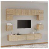  Komplet TV omaric 8-delni sonoma hrast konstruiran les | Shoptok.si