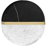 Nova Luce Črna kovinska LED zatemnitvena stenska svetilka Dorin – | Shoptok.si
