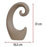 WALLXPERT decorative object figura snail beige | ePonuda.com