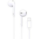 Yesido Stereo slušalke (YH-20) - Lightning priključek z mikrofonom 120 cm - Bele | Shoptok.si