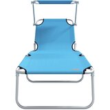  Ležaljka 2 pcs Svijetloplava 58 x 188 x 77cm Poliester Slike