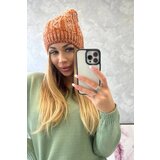 Kesi Cap with fleece Melisa K241 orange+gray | Shoptok.si
