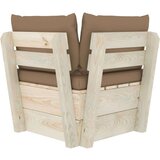  Kutna sofa od paleta s jastucima impregnirana smrekovina | shoptok.hr