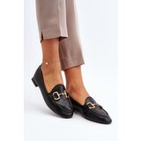Boto Women's Flat Heel Loafers with Black Decoration Iluvana | ePonuda.com