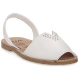 Rio Menorca Sandali & Odprti čevlji RIA MENORCA BLANCO VELVET Bela Cene