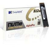TwinMOS M.2 nvme 512GB 3500MBs/3080MBs NVMEFGBM2280 ssd hard disk Cene