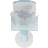 Dalber 61179T - Dečije zidno svetlo WHALE DREAMS 1xE27/15W/230V plava | Eponuda.com