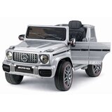 Mercedes AMG G 63 srebrno obojeni automobil na baterije | shoptok.hr