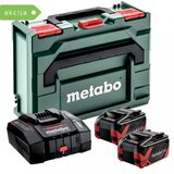 Metabo osnovni set 2 x lihdx 8,0 ah + asc 290 + metabox 145 Cijene