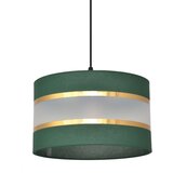  Luster na sajli HELEN 1xE27/15W/230V fi 25 cm zelena/zlatna | Eponuda.com