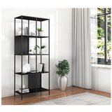 Støraa Črn kovinski regal 75x180 cm Charleston – | Shoptok.si